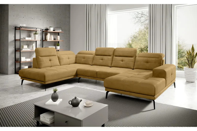 Devender Sofa m. Chaiselonger - Beige - Møbler - Sofaer - U Sofa