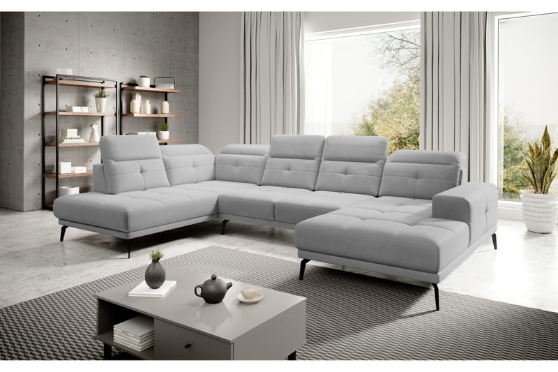Devender Sofa m. Chaiselonger - Beige - Møbler - Sofaer - U Sofa