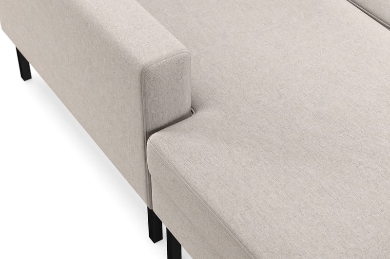 Frillestad 4-pers U-sofa Divan Venstre - Beige - U Sofa