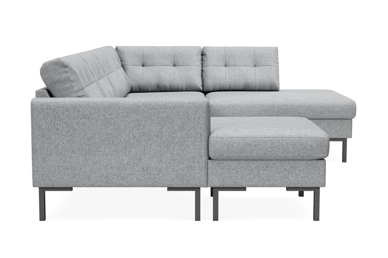 Frillestad 4-pers U-sofa Divan Højre - Grå - U Sofa