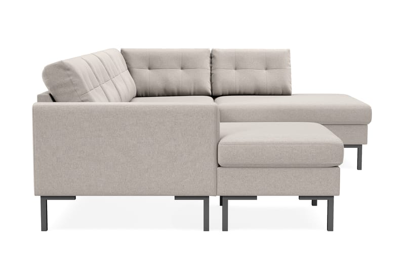 Frillestad 4-pers U-sofa Divan Venstre - Beige - U Sofa