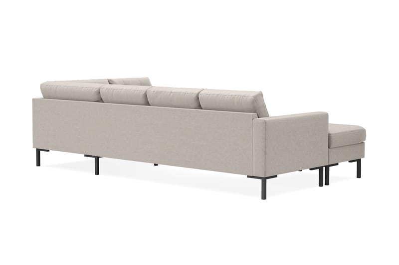 Frillestad 4-pers U-sofa Divan Venstre - Beige - U Sofa