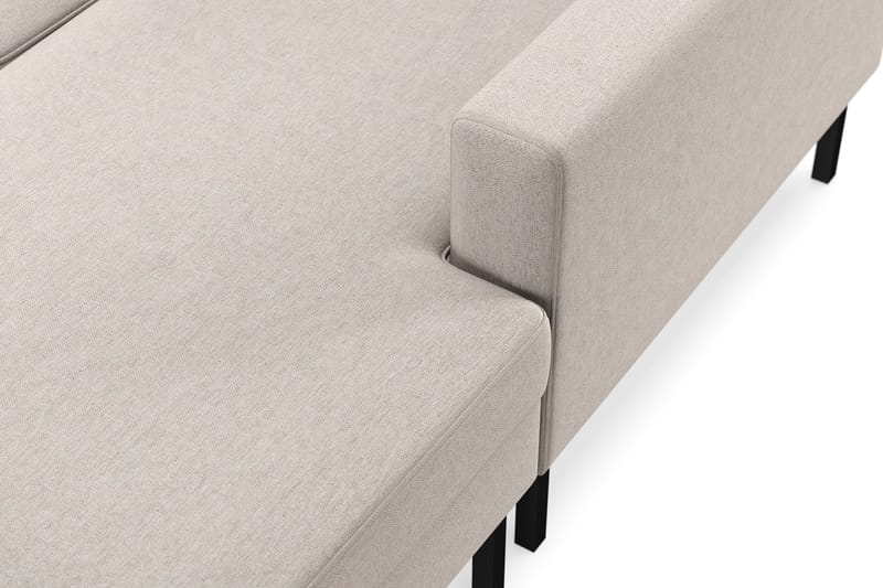 Frillestad 4-pers U-sofa Divan Højre - Beige - U Sofa