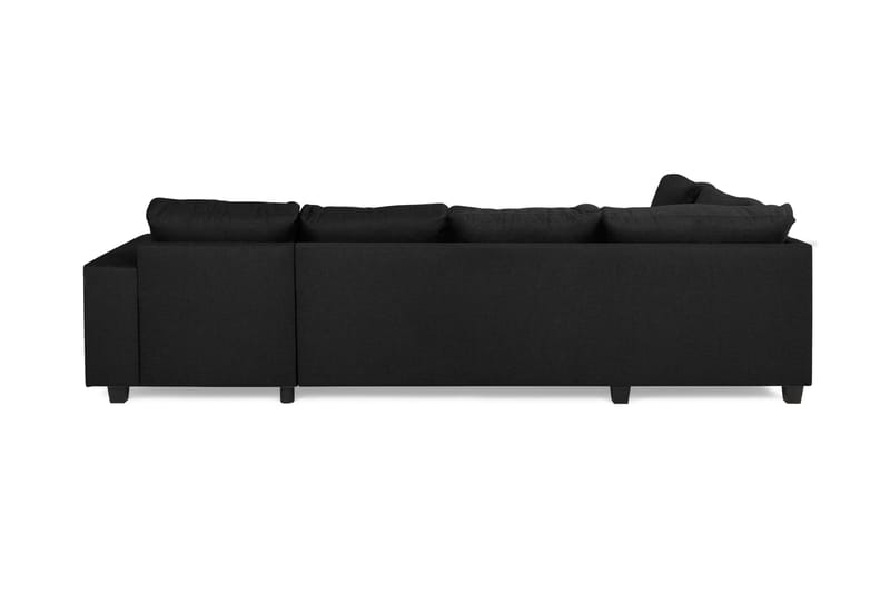 Houston U-sofa med Chaiselong Højre - Mørkegrå - U Sofa