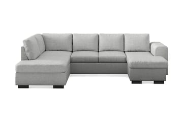 Link 4-personers Venstrevendt U-formet Large Sofa med Divan og Chaiselong i Stof