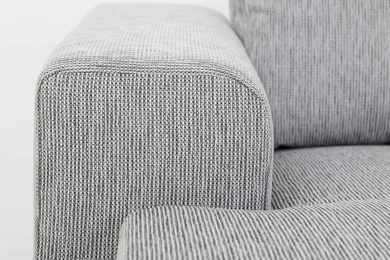 Link 5-personers Højrevendt U-formet X-Large Sofa med Divan og Chaiselong i Stof - Lysegrå - Møbler - Sofaer - U Sofa