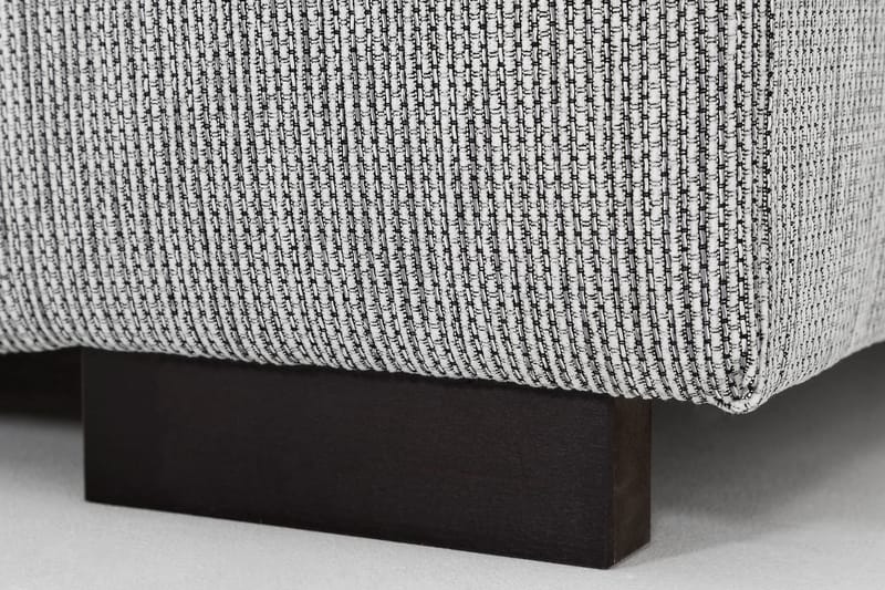 Link 5-personers Venstrevendt U-formet X-Large Sofa med Divan og Chaiselong i Stof - Lysegrå - Møbler - Sofaer - U Sofa