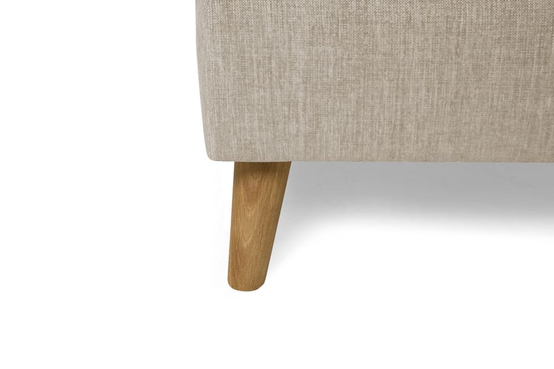 Monroe 6-personers Venstrevendt U-formet Large Sofa med Divan og Chaiselong i Stof - Beige - Møbler - Sofaer - U Sofa