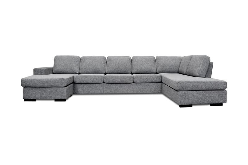 Nebraska U-sofa med Chaiselong Venstre - Lysegrå - Møbler - Sofaer - U Sofa