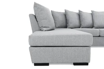 Nebraska U-sofa Venstre Løse Puder - Lysegrå - Møbler - Sofaer - U Sofa