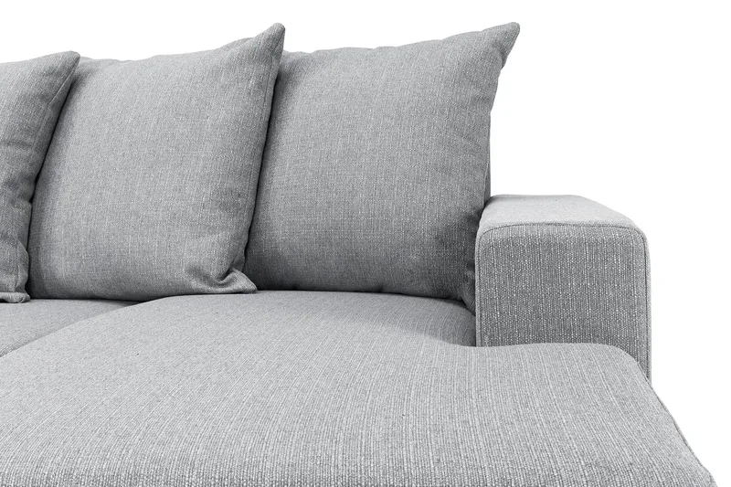 Nebraska U-sofa Venstre Løse Puder - Lysegrå - Møbler - Sofaer - U Sofa