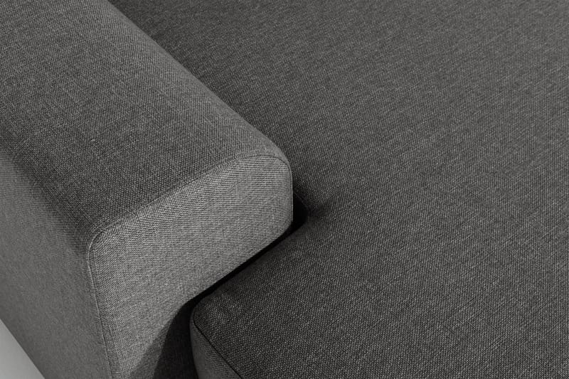 Ocean 4-personers Højrevendt U-formet Large Sofa med Divan og Chaiselong i Stof - Mørkegrå - Møbler - Sofaer - U Sofa