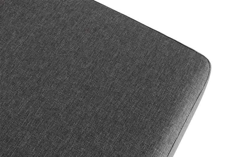 Ocean 4-personers Højrevendt U-formet Sofa med Divan og Chaiselong i Stof - Mørkegrå - Møbler - Sofaer - U Sofa