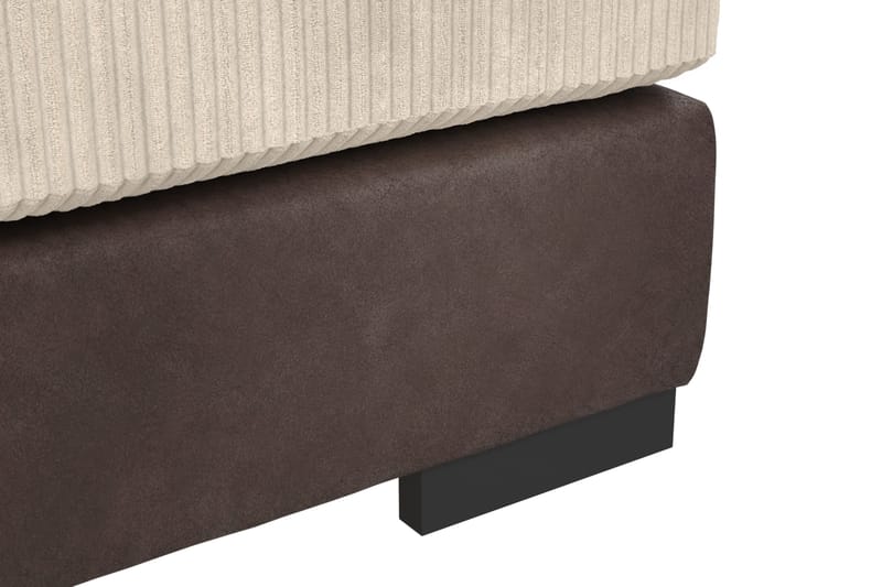 Ocean 5-personers Højrevendt U-formet Large Sofa med Divan og Chaiselong i Manchester - Beige - Møbler - Sofaer - U Sofa