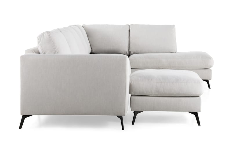 Ocean Lyx U-sofa med Chaiselong Højre - Hørbeige - U Sofa