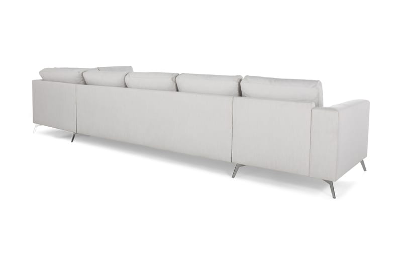 Ocean Lyx U-sofa med Chaiselong Højre - Hørbeige - U Sofa