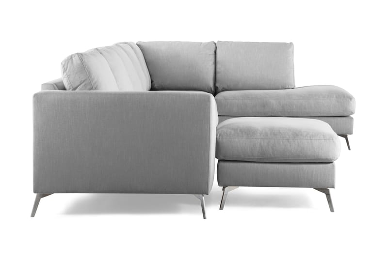Ocean Lyx U-sofa med Chaiselong Højre - Hørgrå - Møbler - Sofaer - U Sofa
