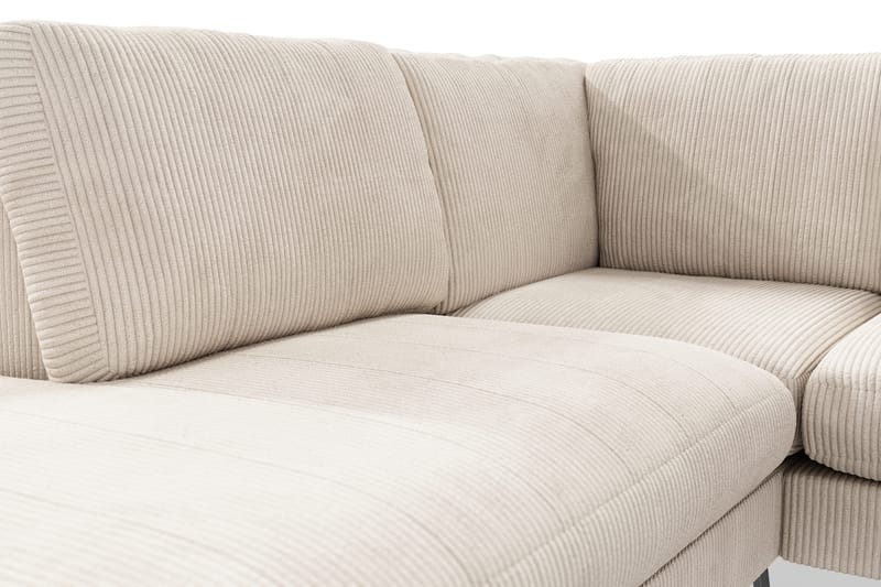 Ocean Lyx U-sofa med Chaiselong Venstre - Beige - Møbler - Sofaer - U Sofa