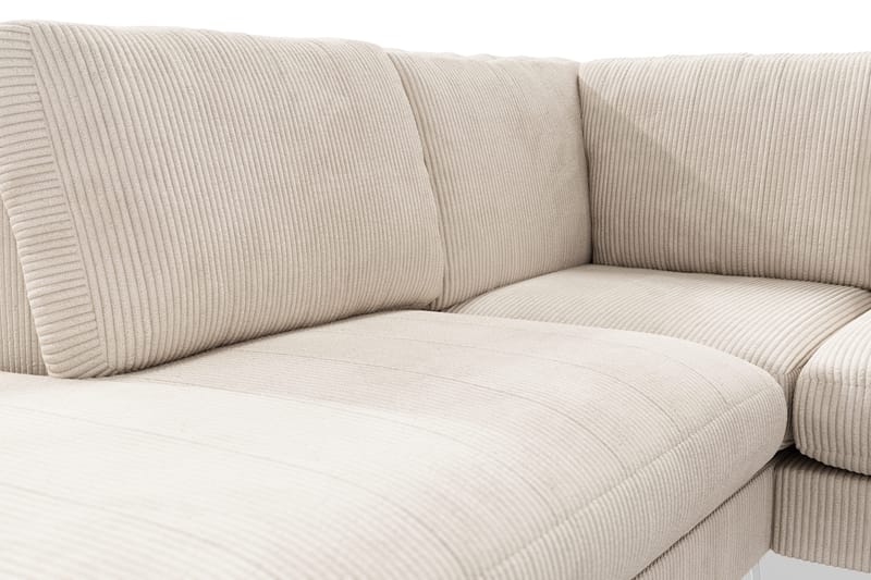 Ocean Lyx U-sofa med Chaiselong Venstre - Beige - Møbler - Sofaer - U Sofa