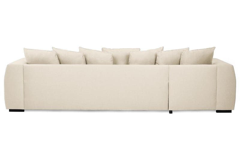 Optus 4-personers U-formet Sofa med Dobbeltdivan i Stof inkl. Kuvertpuder - Beige - Møbler - Sofaer - U Sofa