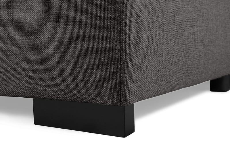 Optus 6-personers Venstrevendt U-formet Large Sofa med Divan og Chaiselong i Stof - Mørkegrå - Møbler - Sofaer - U Sofa