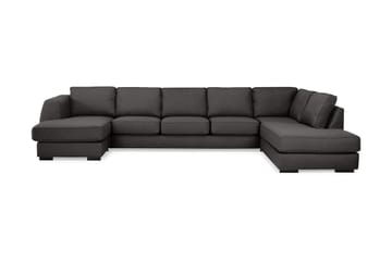 Optus 6-personers Højrevendt U-formet Large Sofa med Divan og Chaiselong i Stof