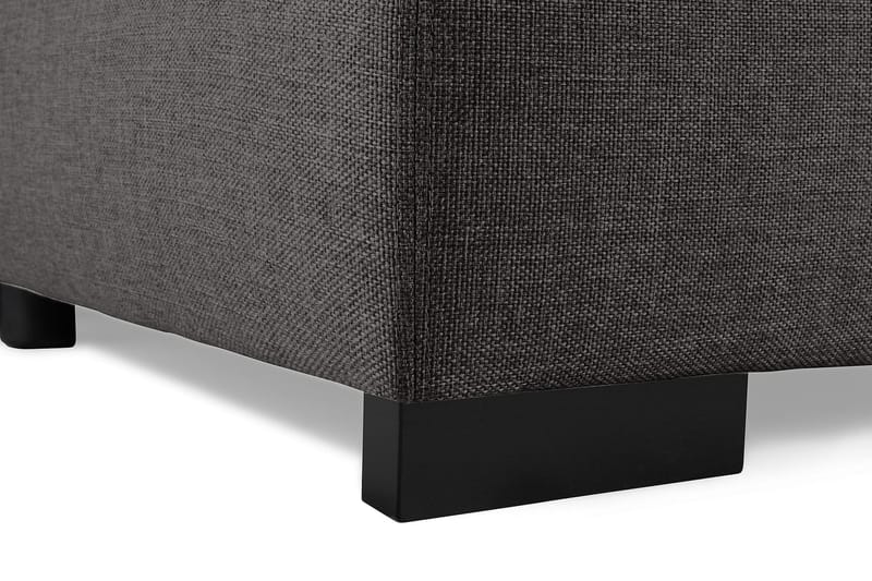 Optus 6-personers Højrevendt U-formet Large Sofa med Divan og Chaiselong i Stof - Mørkegrå - Møbler - Sofaer - U Sofa