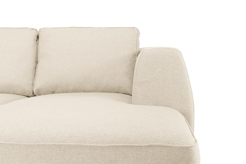 Optus 6-personers Venstrevendt U-formet Large Sofa med Divan og Chaiselong i Stof - Beige - Møbler - Sofaer - U Sofa