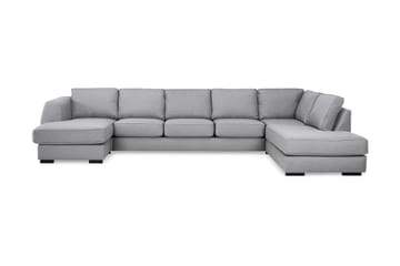 Optus 6-personers Højrevendt U-formet Large Sofa med Divan og Chaiselong i Stof