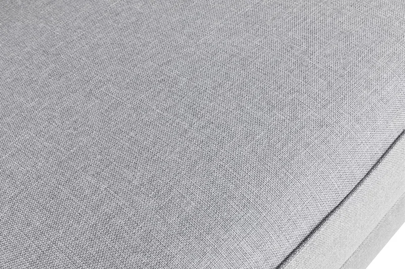 Optus 6-personers Højrevendt U-formet Large Sofa med Divan og Chaiselong i Stof - Lysegrå - Møbler - Sofaer - U Sofa