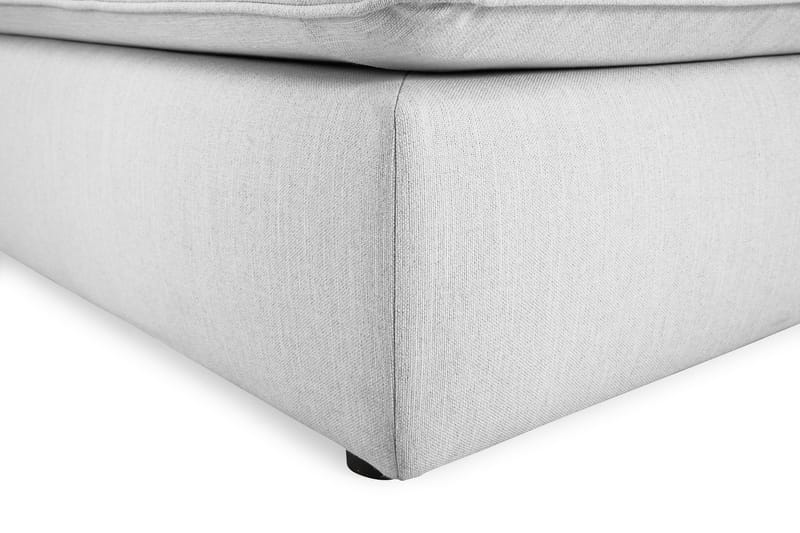 Optus Lyx 4-personers Højrevendt U-formet Sofa med Divan og Chaiselong i Stof - Grå - Møbler - Sofaer - U Sofa