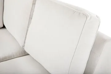 Optus Lyx 4-personers Højrevendt U-formet Sofa med Divan og Chaiselong i Stof - Lysegrå - Møbler - Sofaer - U Sofa