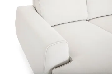 Optus Lyx 4-personers Højrevendt U-formet Sofa med Divan og Chaiselong i Stof - Lysegrå - Møbler - Sofaer - U Sofa