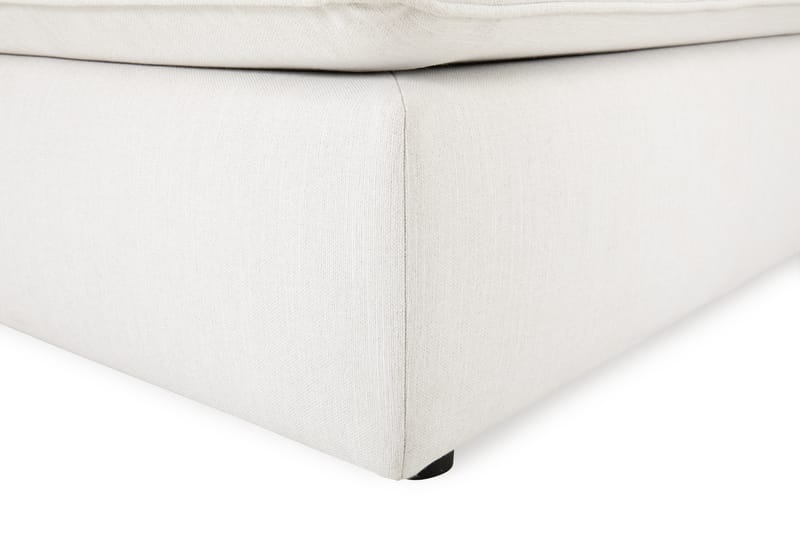 Optus Lyx 6-personers Venstrevendt U-formet Large Sofa med Divan og Chaiselong i Stof - Lysegrå - Møbler - Sofaer - U Sofa