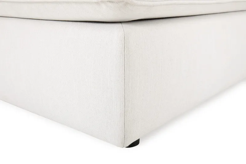 Optus Lyx 6-personers Venstrevendt U-formet Large Sofa med Divan og Chaiselong i Stof - Lysegrå - Møbler - Sofaer - U Sofa