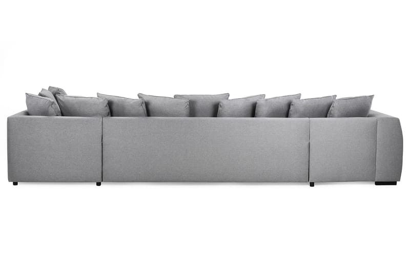 Optus U-sofa Large med Chaiselong Venstre inkl Løse Puder - Lysegrå - Møbler - Sofaer - U Sofa