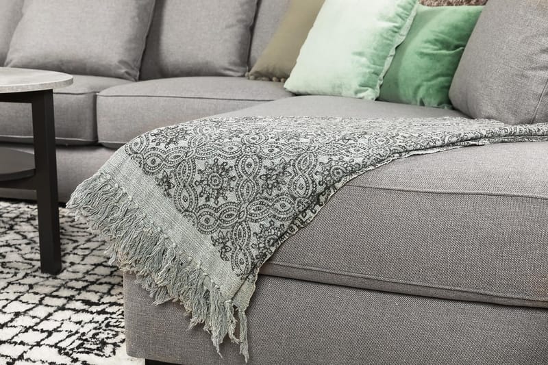 Optus U-sofa Large med Chaiselong Venstre inkl Løse Puder - Lysegrå - Møbler - Sofaer - U Sofa