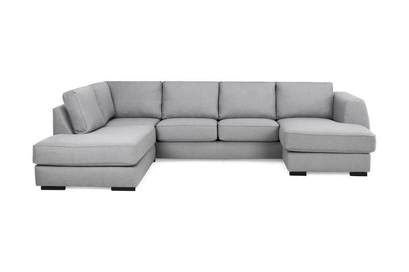 Optus U-sofa med Chaiselong Højre - Lysegrå - Møbler - Sofaer - U Sofa