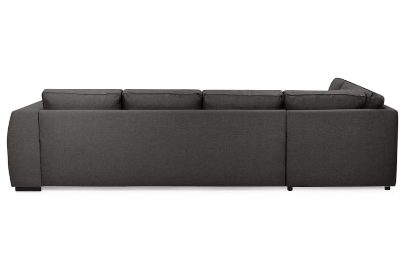 Optus U-sofa med Chaiselong Højre - Mørkegrå - U Sofa