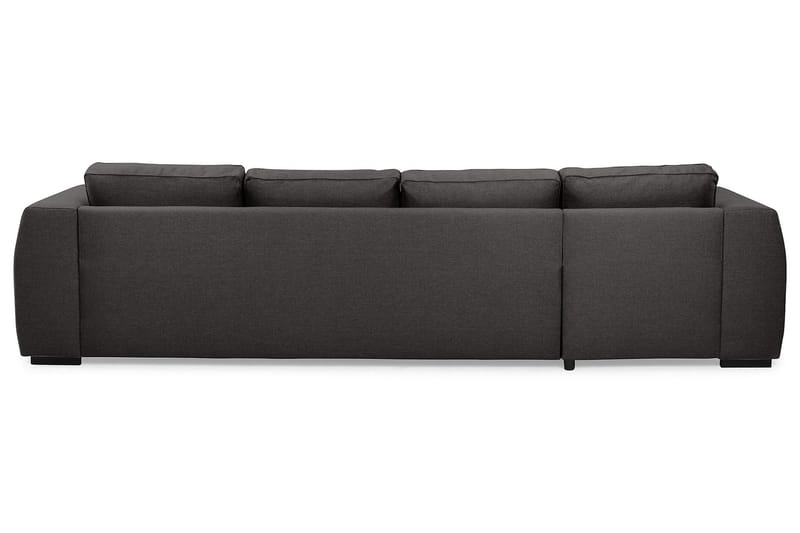 Optus U-sofa med Dobbelt Chaiselong - Mørkegrå - U Sofa