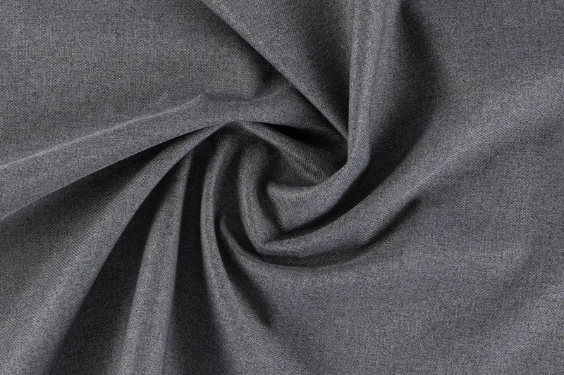 Peppe 4-personers Højrevendt U-formet Sofa med Divan og Chaiselong i Stof - Mørkegrå - Møbler - Sofaer - U Sofa