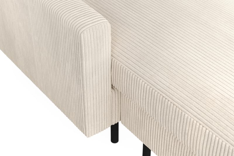 Peppe 4-personers Højrevendt U-formet Sofa med Divan og Chaiselong i Manchester - Beige - Møbler - Sofaer - U Sofa