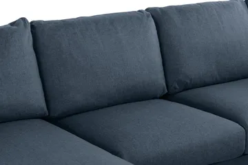Trend 4-personers Venstrevendt U-formet Sofa med Divan og Chaiselong i Stof - Blå - Møbler - Sofaer - U Sofa