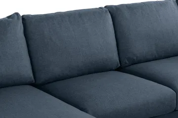 Trend 4-personers Højrevendt U-formet Sofa med Divan og Chaiselong i Stof - Blå - Møbler - Sofaer - U Sofa