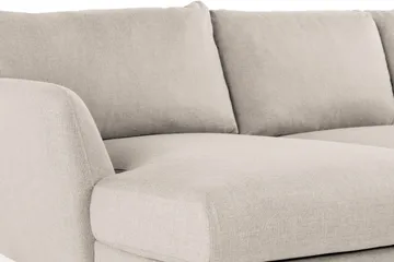 Trend 4-personers Højrevendt U-formet Sofa med Divan og Chaiselong i Stof - Beige - Møbler - Sofaer - U Sofa