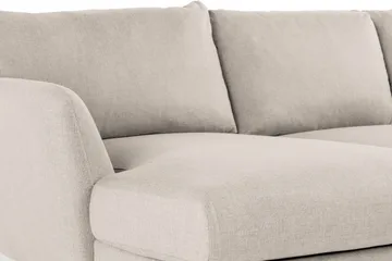 Trend 4-personers Venstrevendt U-formet Sofa med Divan og Chaiselong i Stof - Beige - Møbler - Sofaer - U Sofa
