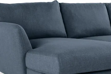 Trend 4-personers Venstrevendt U-formet Sofa med Divan og Chaiselong i Stof - Blå - Møbler - Sofaer - U Sofa