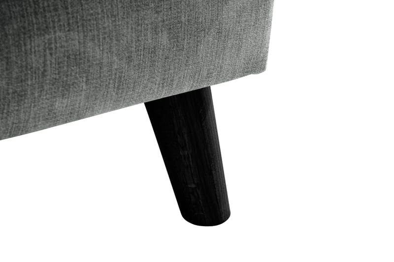 Trend Lyx 4-personers Venstrevendt U-formet Sofa med Divan og Chaiselong i Stof - Grå - Møbler - Sofaer - U Sofa