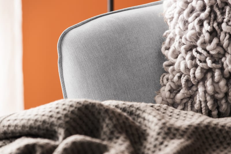 Trend Lyx 4-personers Højrevendt U-formet Sofa med Divan og Chaiselong i Stof - Lysegrå - Møbler - Sofaer - U Sofa