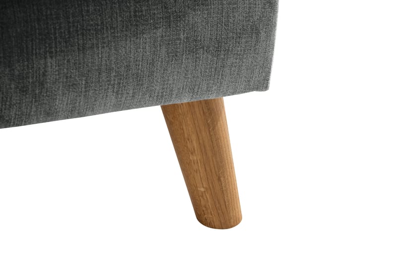 Trend Lyx 4-personers Venstrevendt U-formet Sofa med Divan og Chaiselong i Stof - Grå - Møbler - Sofaer - U Sofa